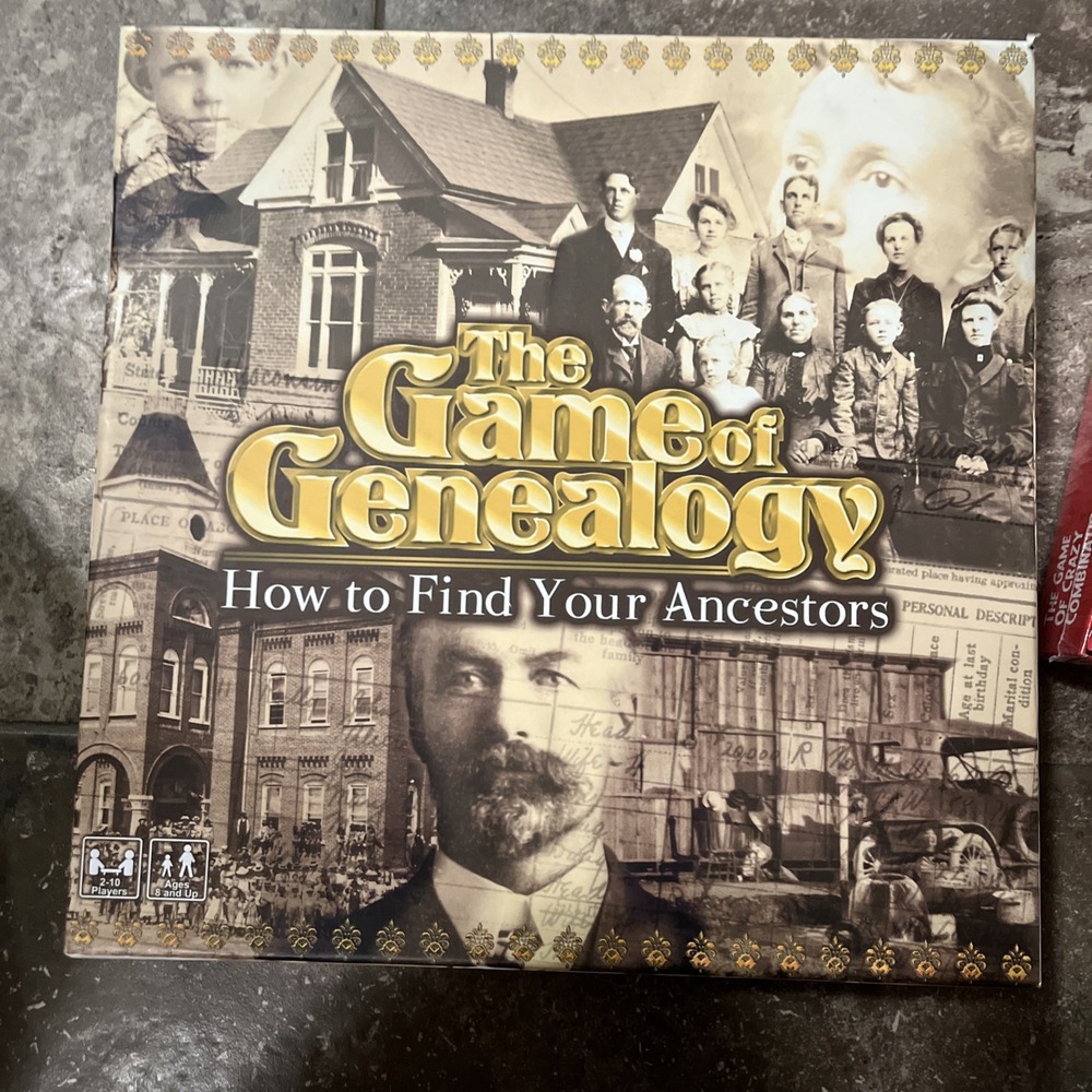 The Game of Genealogy How to Find Your Ancestors Board Game